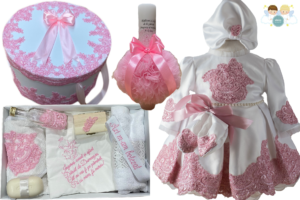 Set botez fete - Pink  Ballerina