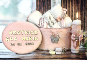 Set Trusou și Lumânare Botez